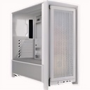 Gabinete Mid-Tower Atx Semitorre Blanco Frame 4000D Rs Argb