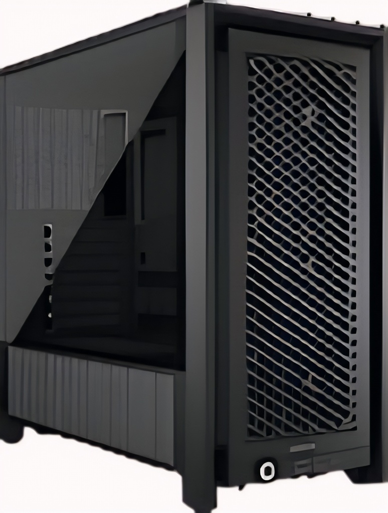 Gabinete Mid-Tower Atx Negro