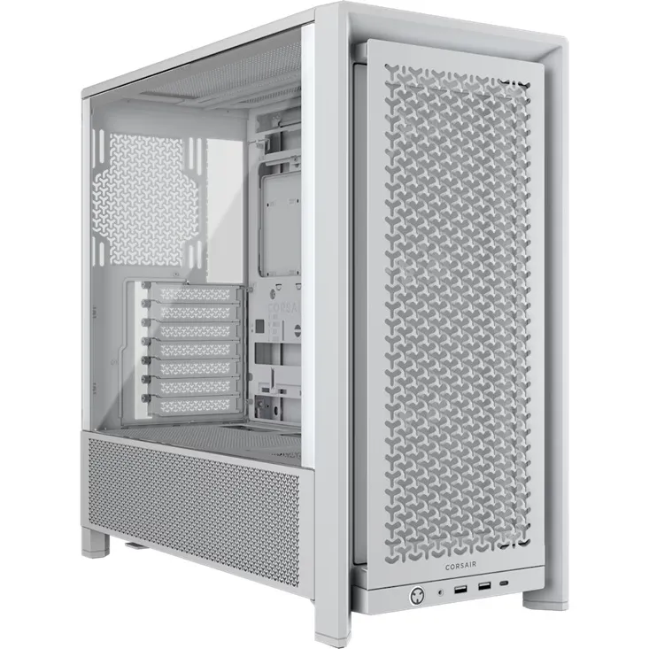 Gabinete Mid-Tower ATX Frame 4000D RS Modular White CORSAIR