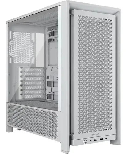 Gabinete Mid-Tower Atx Frame 4000D Rs Modular Blanco Corsair