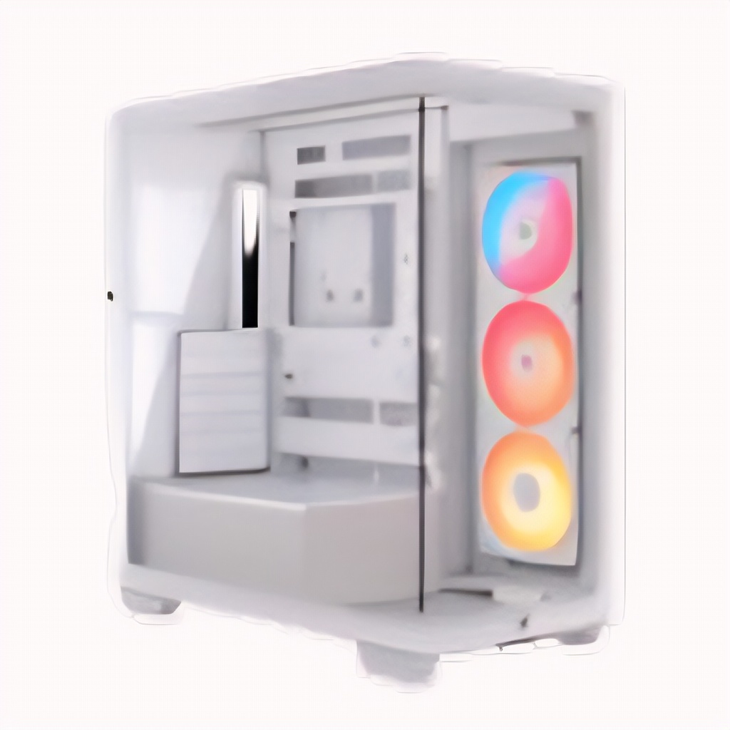 Gabinete Mid-Tower Atx 3500X Rs-R Argb Blanco