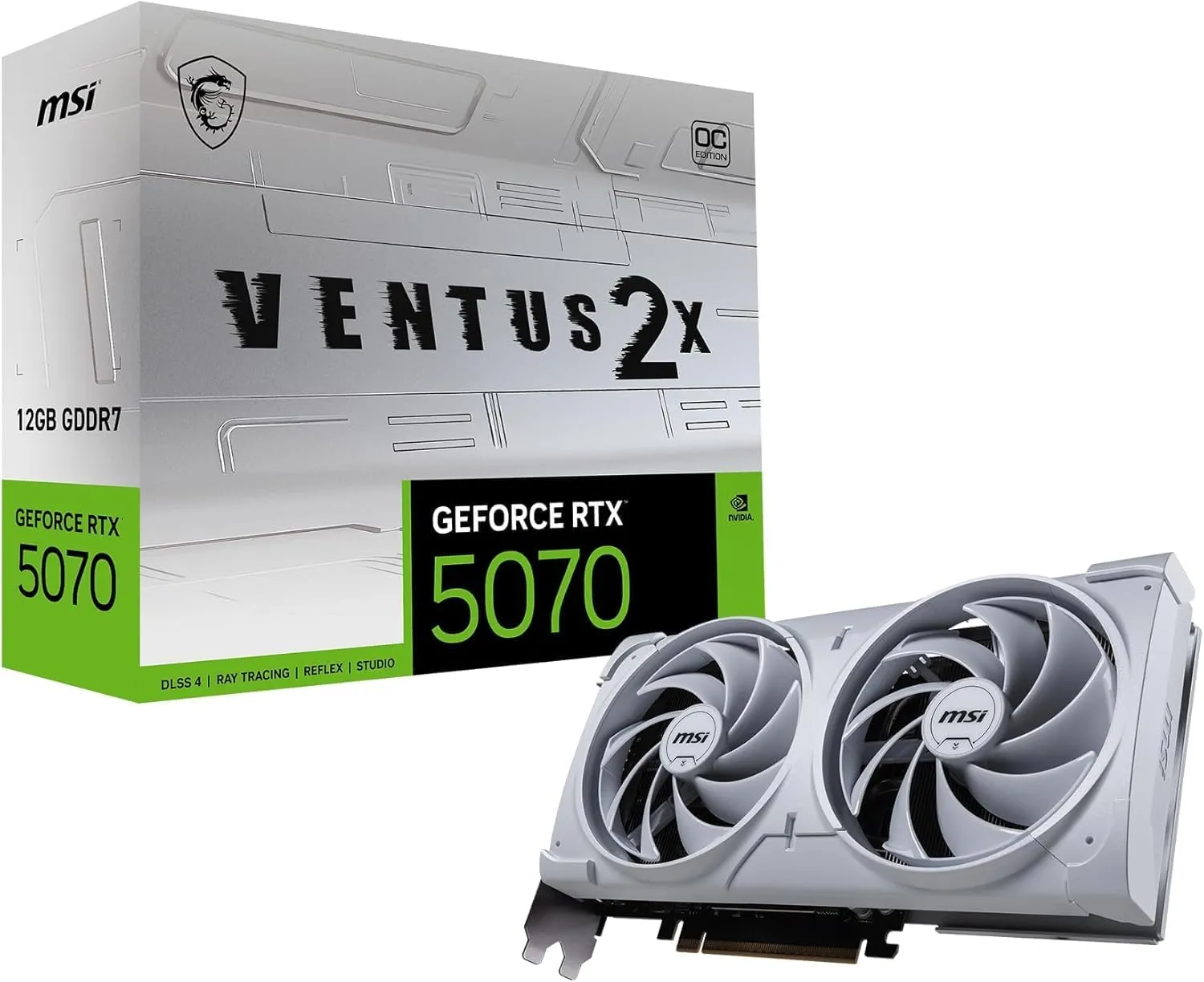 Tarjeta De Video Nvidia Rtx 5070 12GB Msi