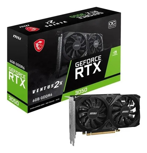 Tarjeta De Video Msi Geforce Rtx 3050 6GB