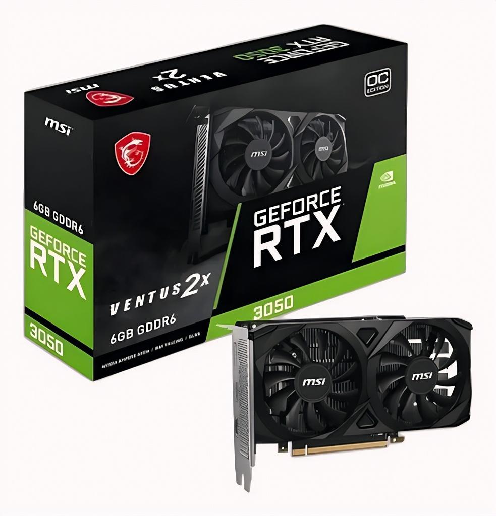 Tarjeta De Video Nvidia Rtx 3050 6GB Gddr6