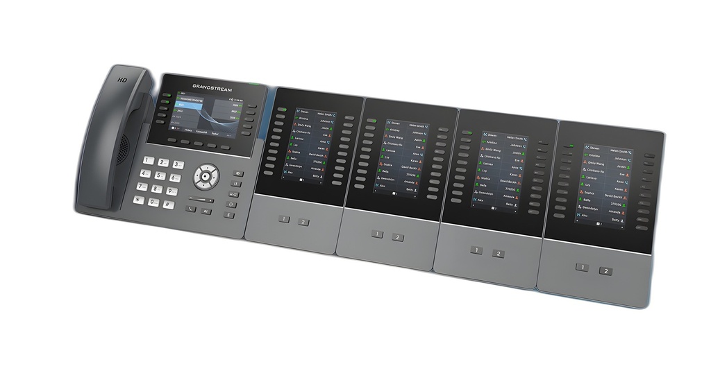 Módulo De Alarma Expansión Con Pantalla LCD 4.3 Y 20 Teclas Cableado