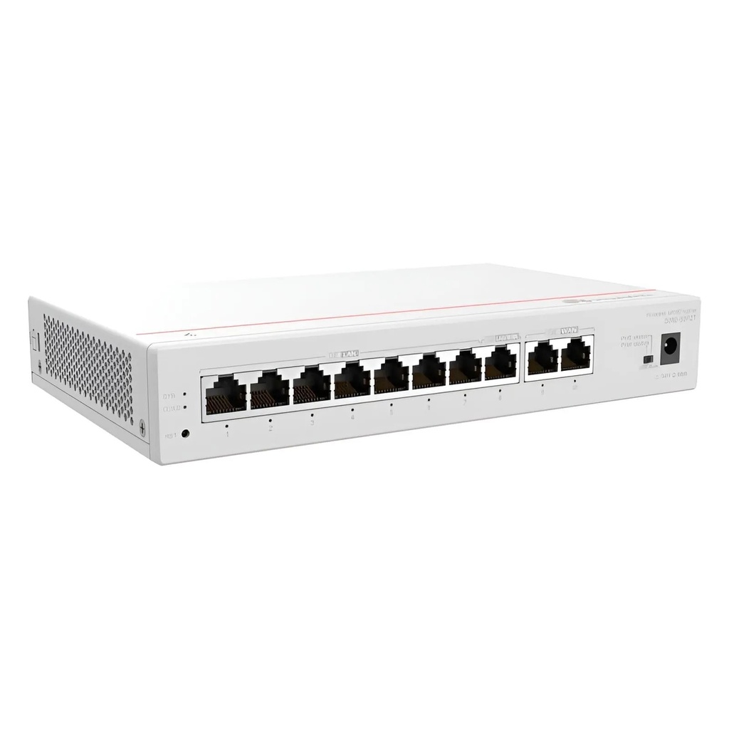 Router 2 Puertos WAN 8 Puertos LAN Gigabit PoE+