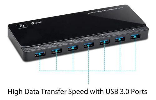 HUB USB-C 7 Puertos Hub USB-C