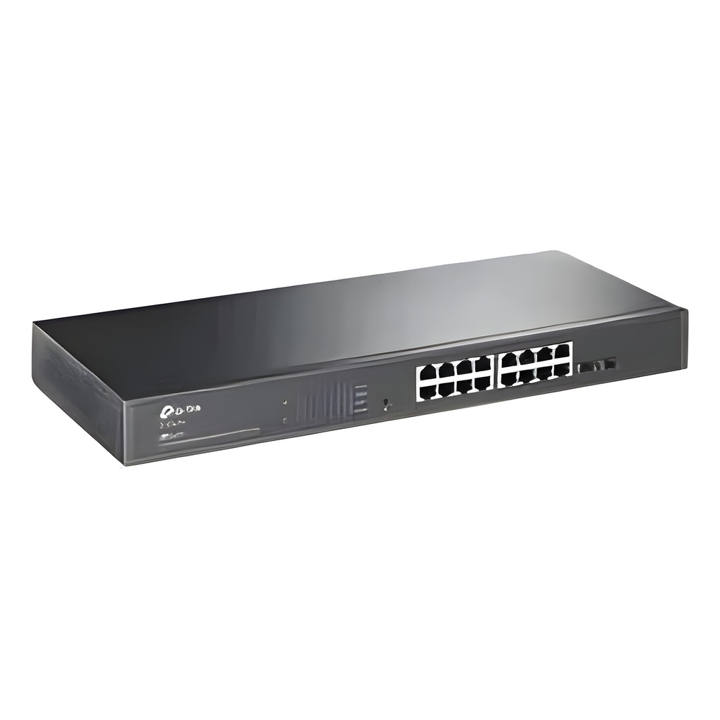 Switch No Administrable 16 Puertos Gigabit 2 Uplinks Sfp