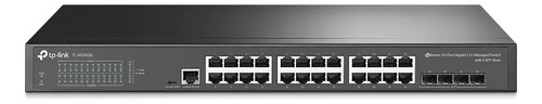 Switch L2 Administrable 28 Puertos Gigabit PoE+ 380W TP-Link TL-SG3428