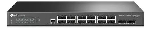 Switch L2 Administrable 28 Puertos Gigabit PoE+