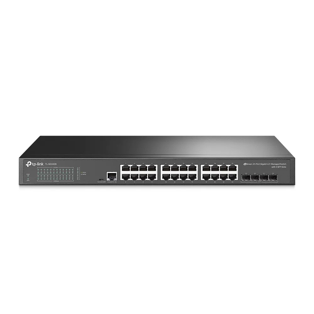 Switch No Administrable 24 Puertos Gigabit 4 Uplinks Sfp