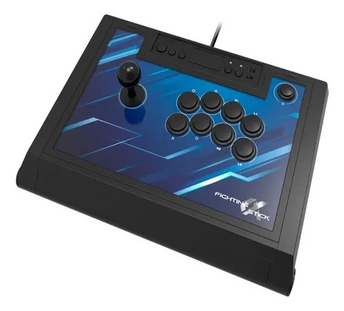 Fighting Stick Alpha Ps5 De Torneo Con Botones Hayabusa Hori