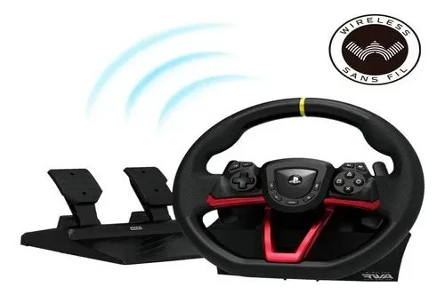 Volante Gaming Inalámbrico Con Pedales Hori