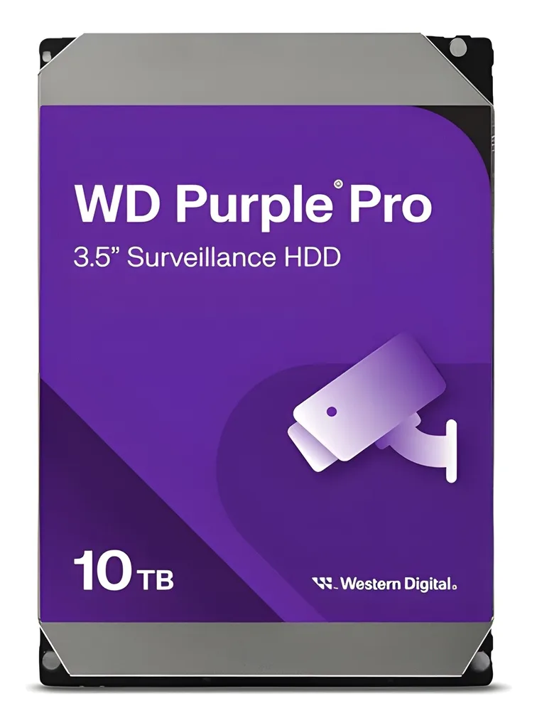 Disco Duro 10TB 3.5" 7200RPM SATA Para Vigilancia/CCTV