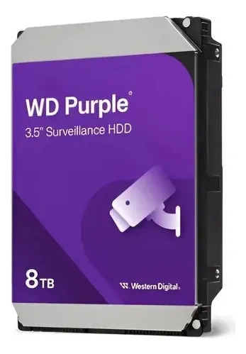 Disco Duro Interno Western Digital Purple Pro 8TB Sata 3.5" 5640RPM 256MB Cmr
