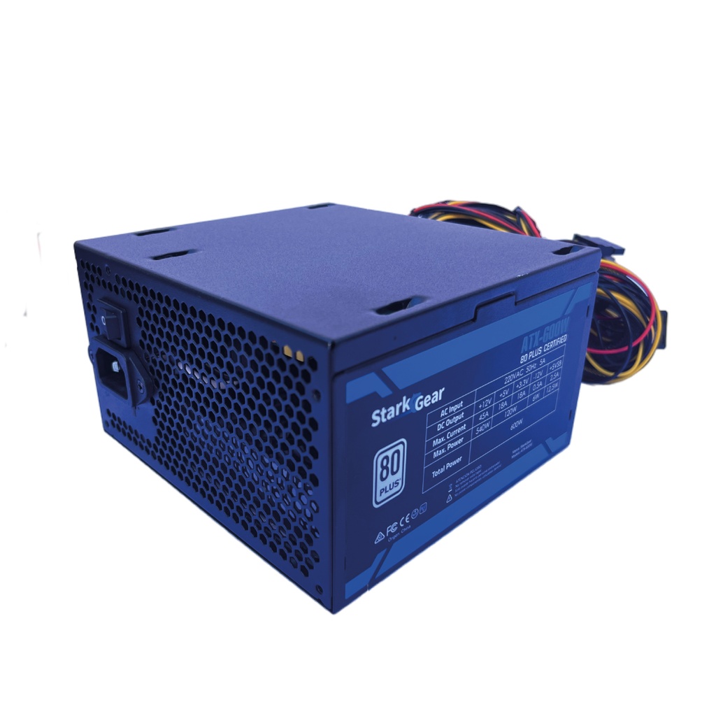 Fuente ATX 600W 80 Plus White STARKGEAR