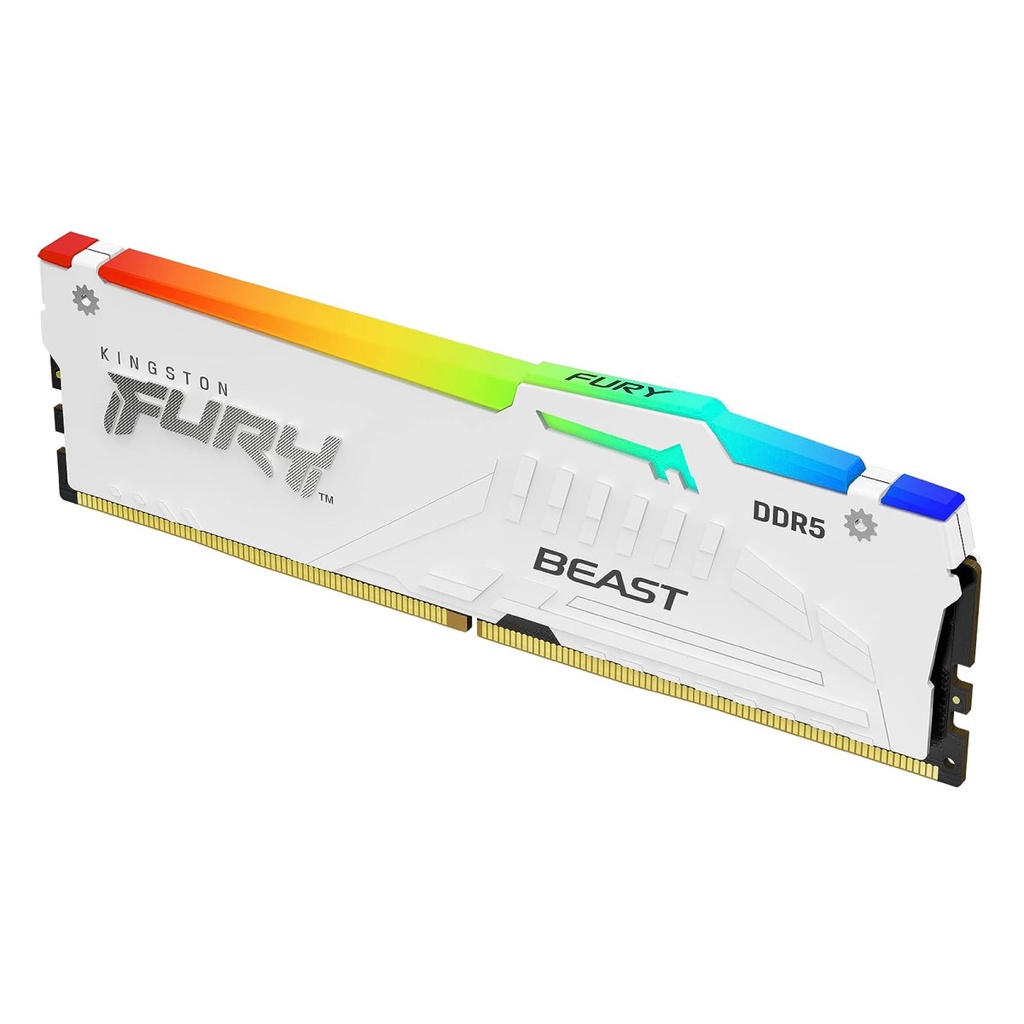 MEM 16GB 5200 FURY WHT RGB XMP