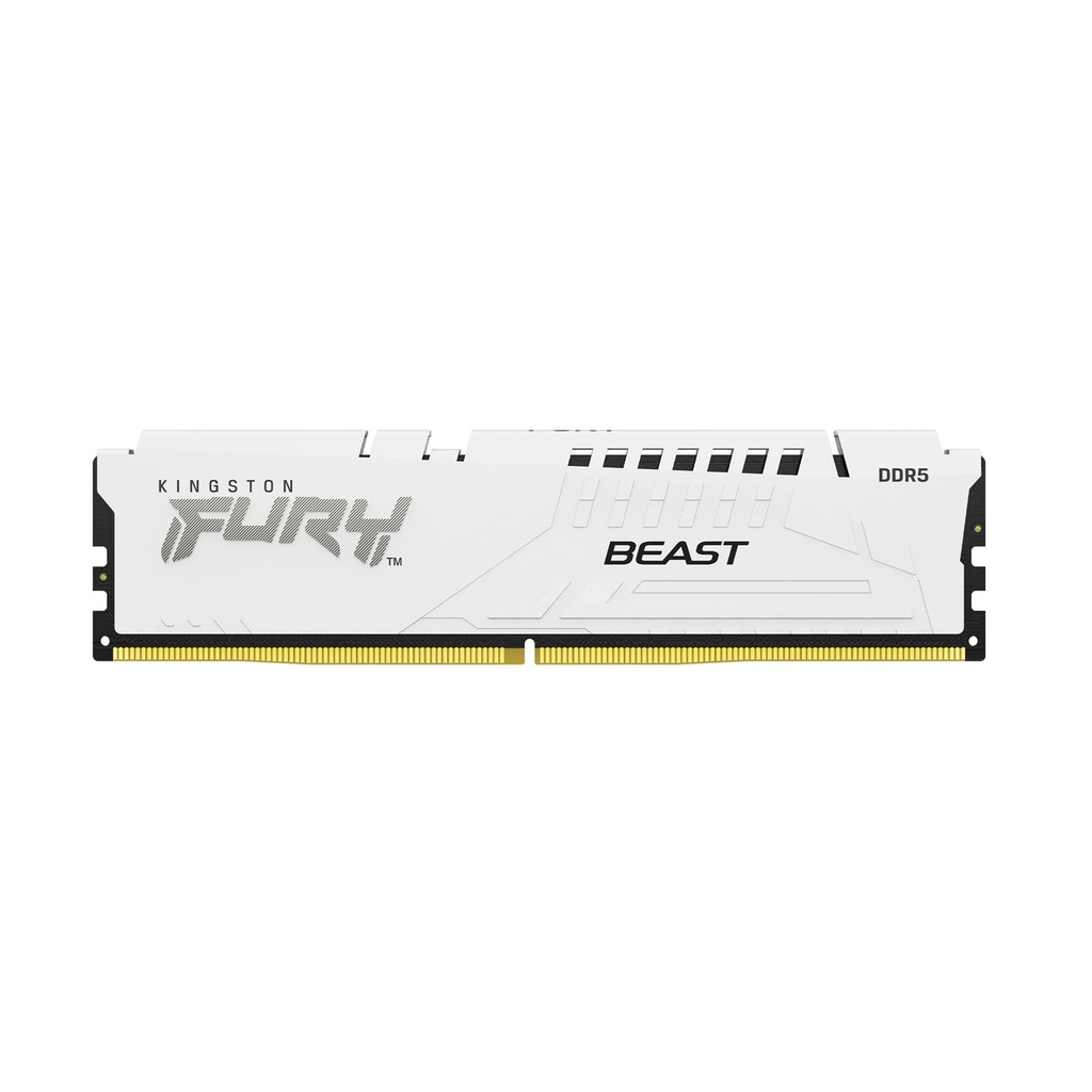 Memoria RAM Fury Beast 32GB 6000MHz RGB Blanco