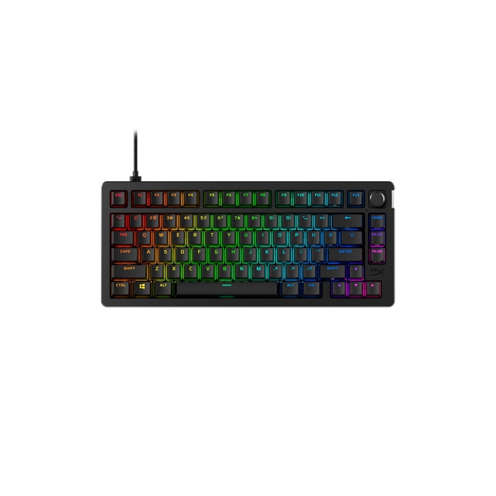 Teclado 75% USB-C Español Iluminación Rgb