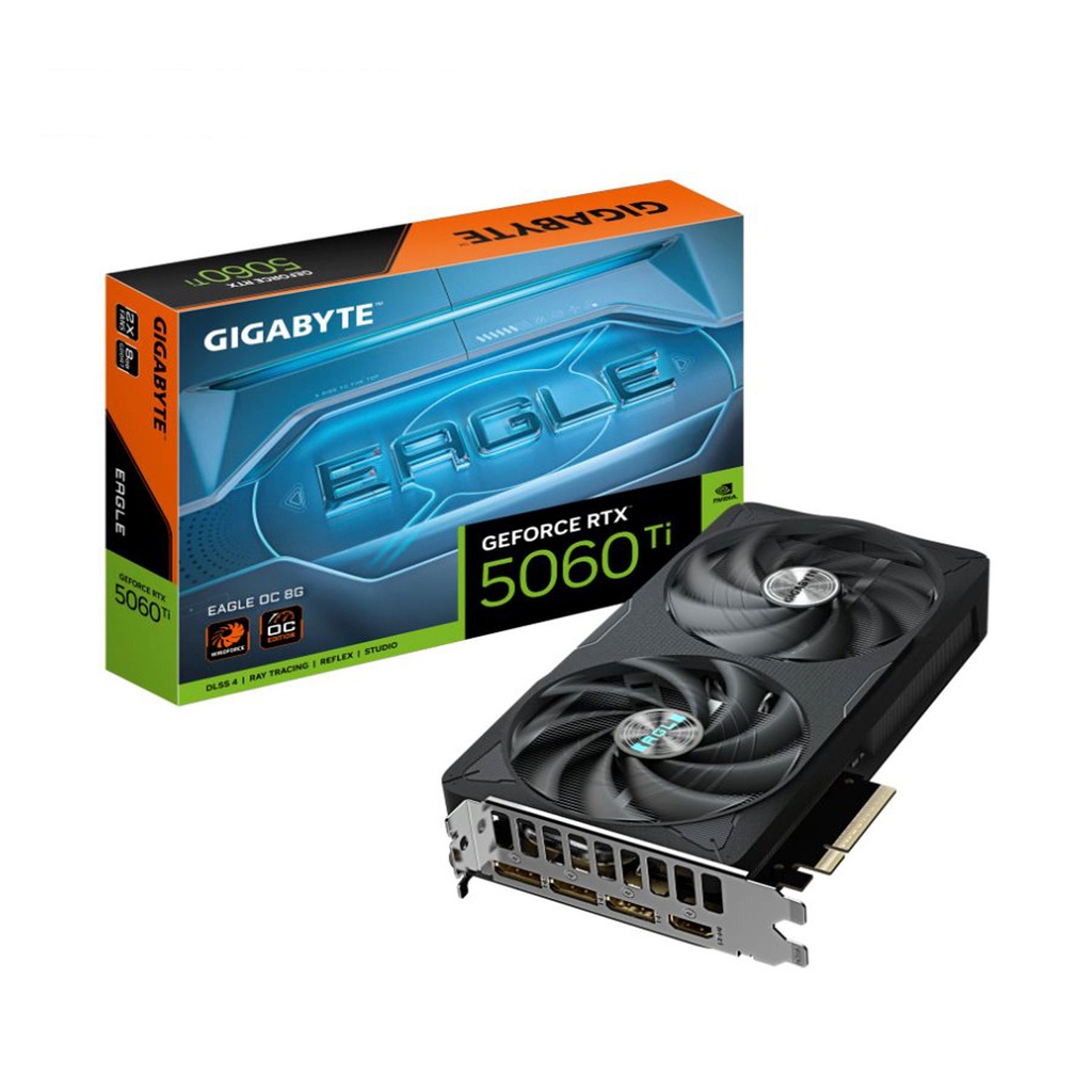 Tarjeta de Video NVIDIA RTX 5060TI 8GB Gigabyte Eagle OC