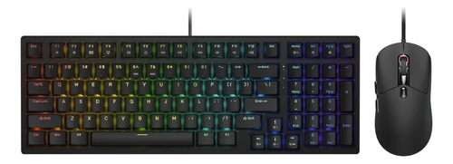 Teclado y Mouse Gaming RGB Mecánico