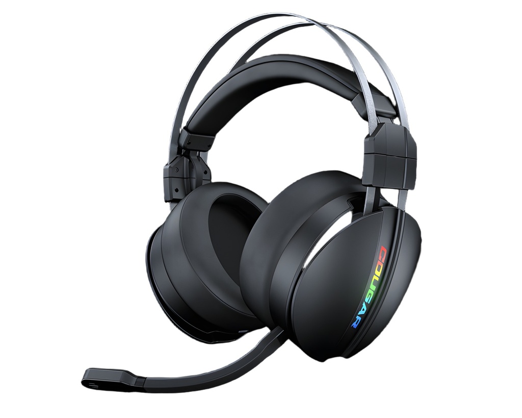 Auricular Gamer Rgb Inalámbrico 2.4G Sonido Estéreo Microfono Integrado