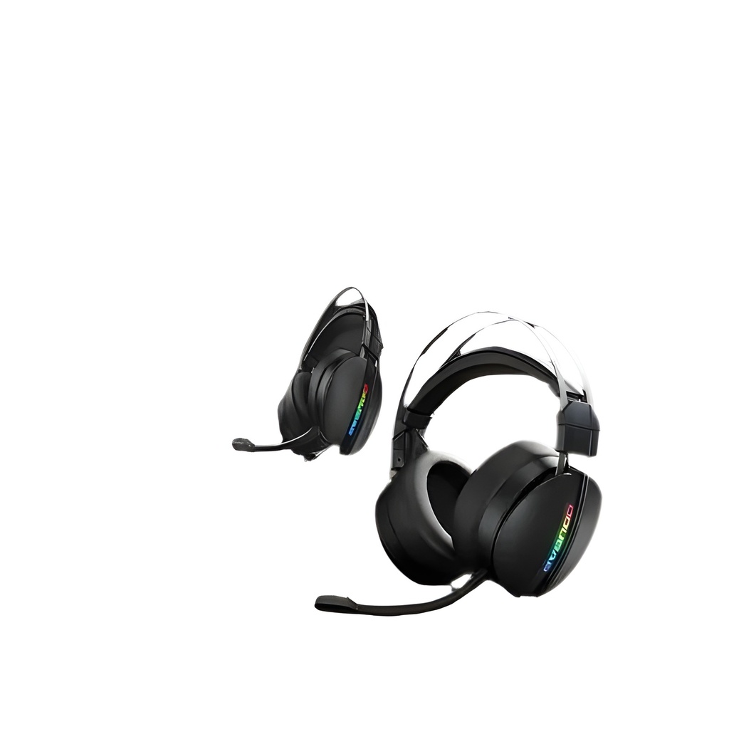 Auricular Gamer Rgb Inalámbrica 2.4G Sonido Estéreo Micrófono Integrado
