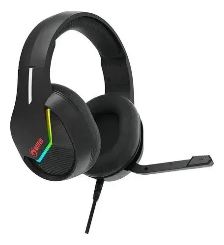 Auriculares Circumaurales Marvo Con Microfono Y Rgb