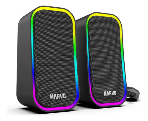 PARLANTE De Escritorio Rgb Marvo Sg-285-Bk