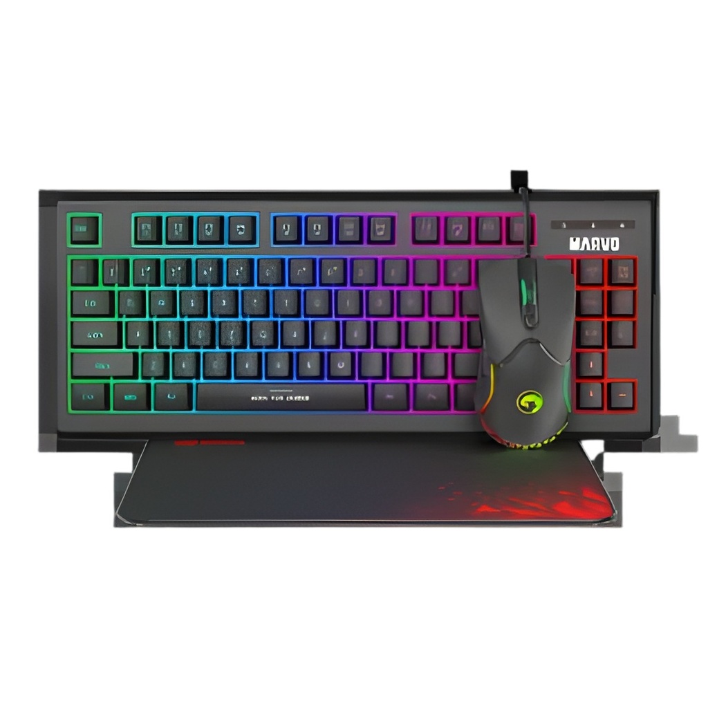 Mouse Pad Gamer Rgb 280x230mm Material De Alta Densidad Y Superficie Ultralisa