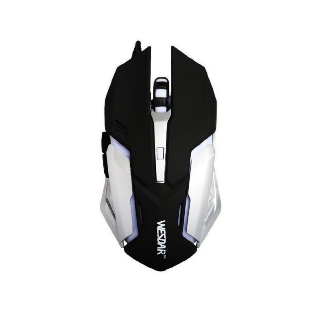Mouse Gamer Rgb Cableado 1600DPI