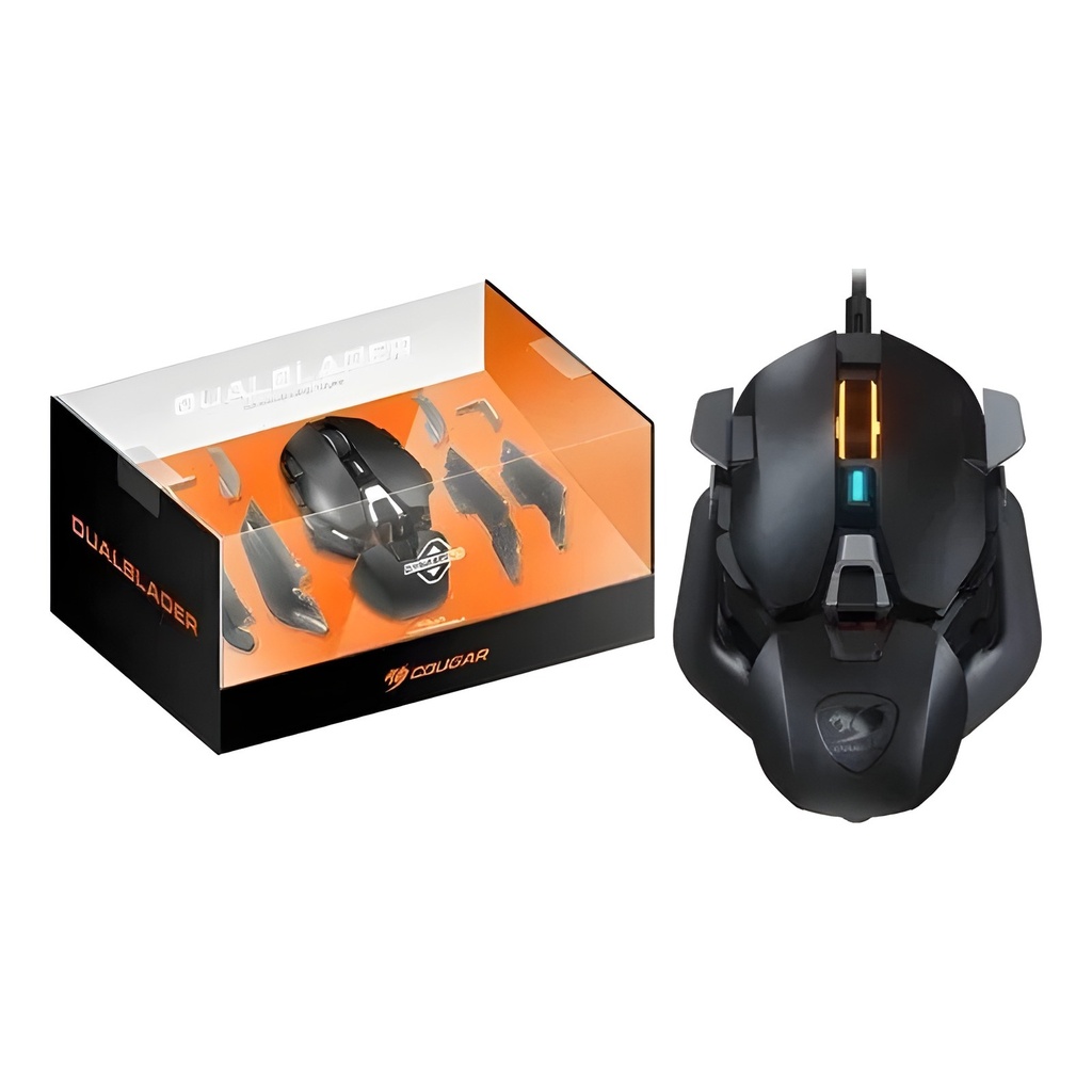 Mouse _usb 16000 Dpi 12 Botones Grafito_