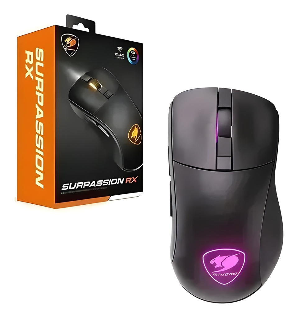 Mouse Inalámbrico 7200DPI Negro