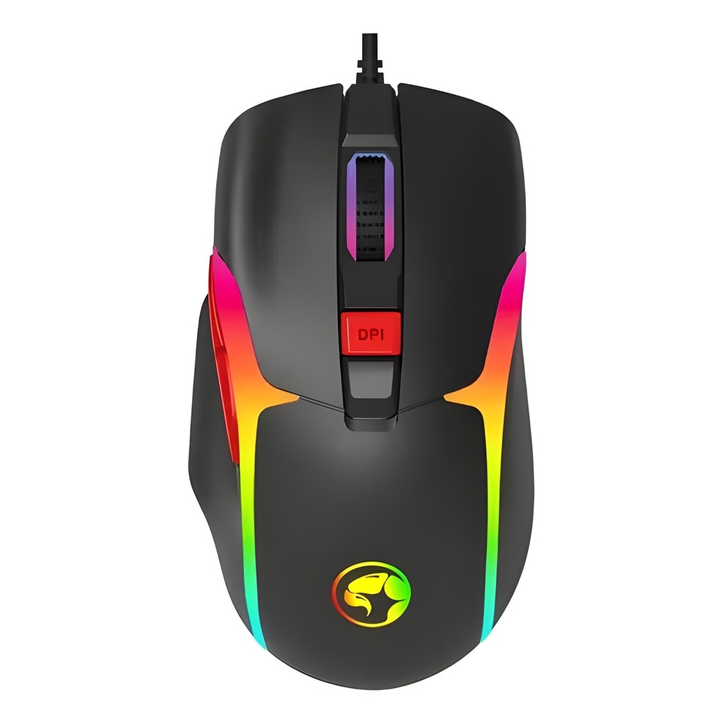 Mouse Gamer Rgb Cableado 12800DPI 7 Botones