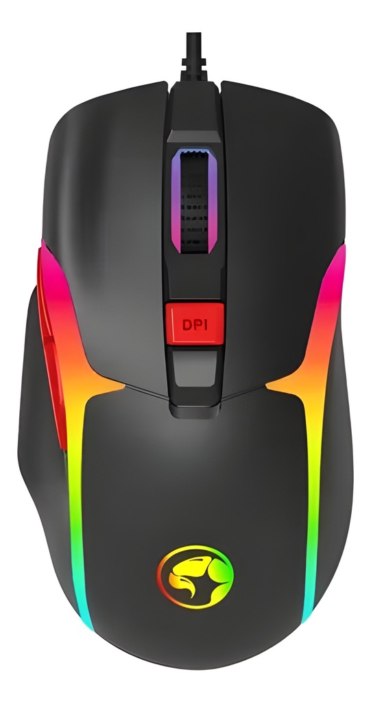 Mouse Gamer Rgb Cableado 12800DPI 7 Botones