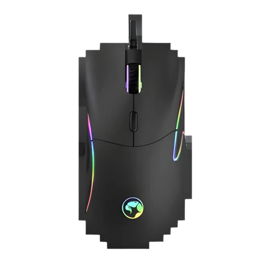 Mouse Gamer Rgb Cableado 12800DPI 7 Botones
