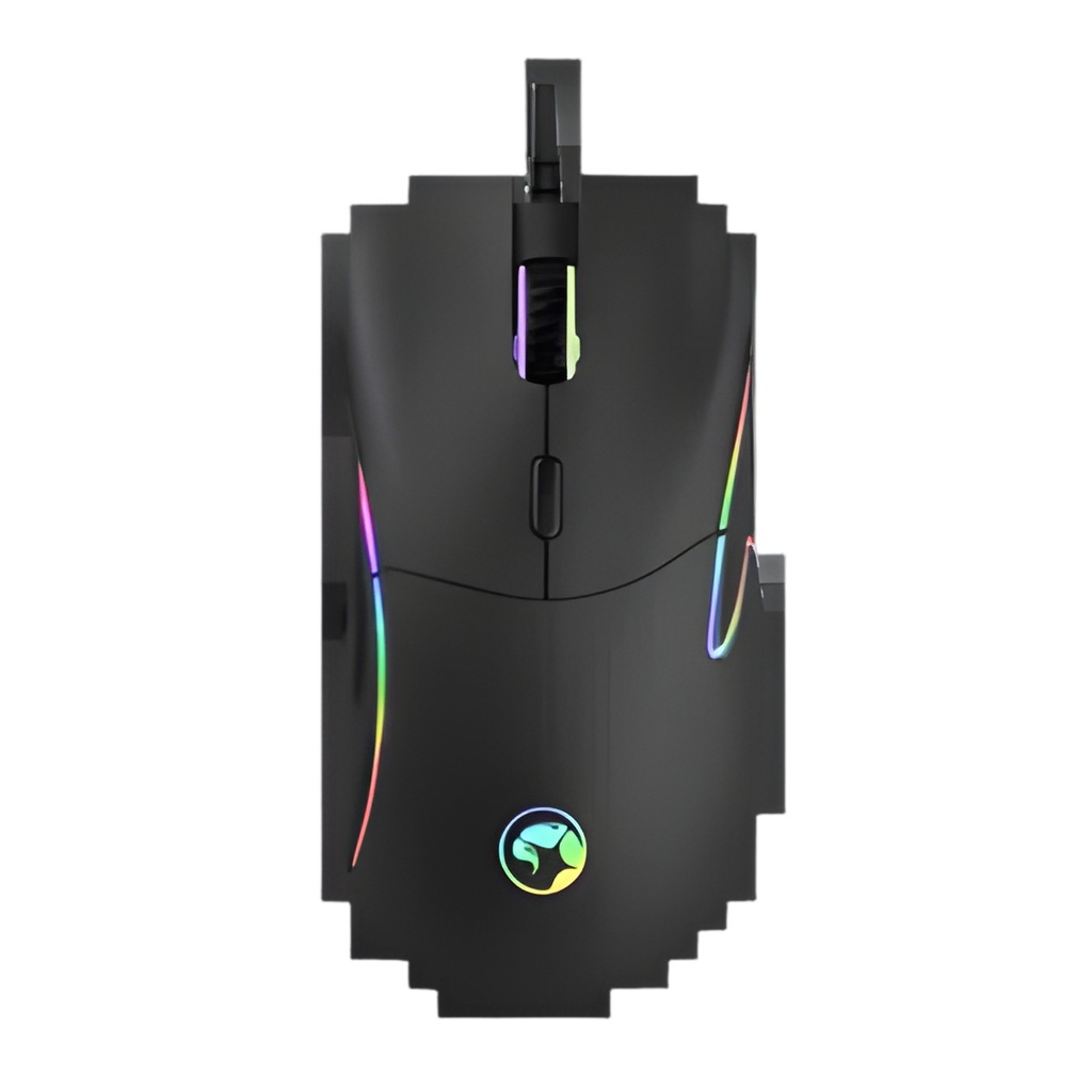 Mouse Gamer Rgb Cableado 12800DPI 7 Botones