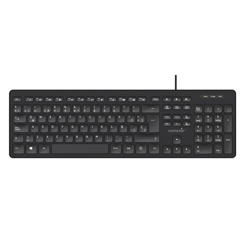Teclado Conexión USB-A Español