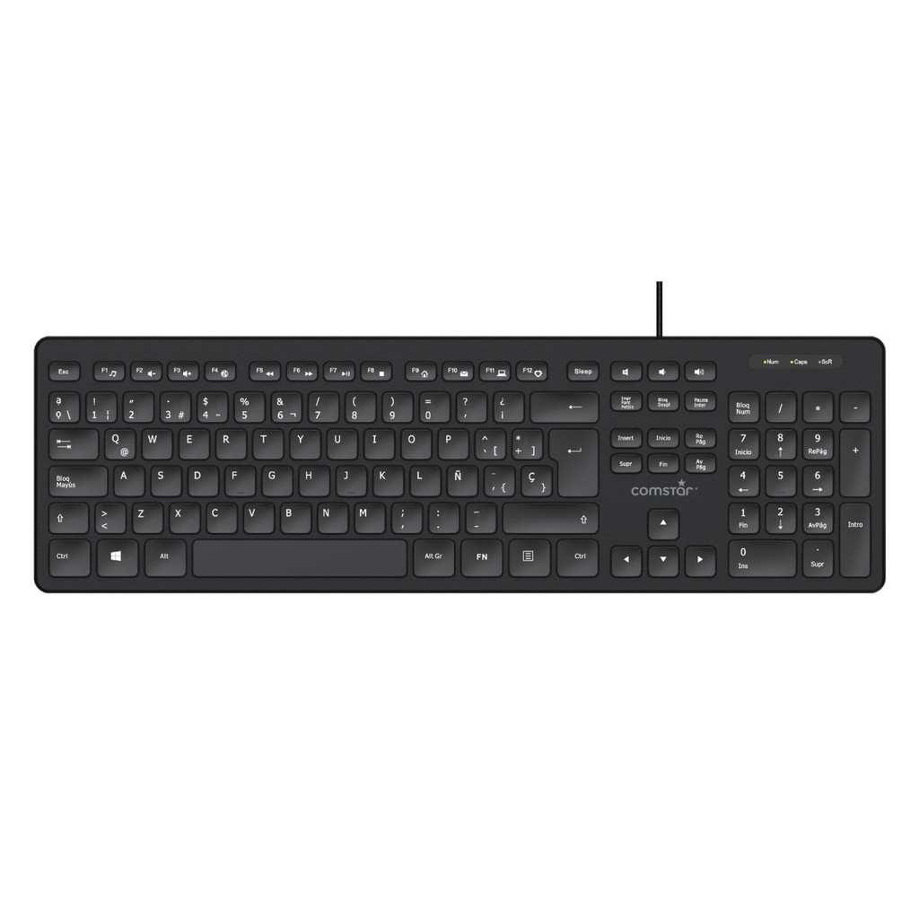 Teclado Español Numérico