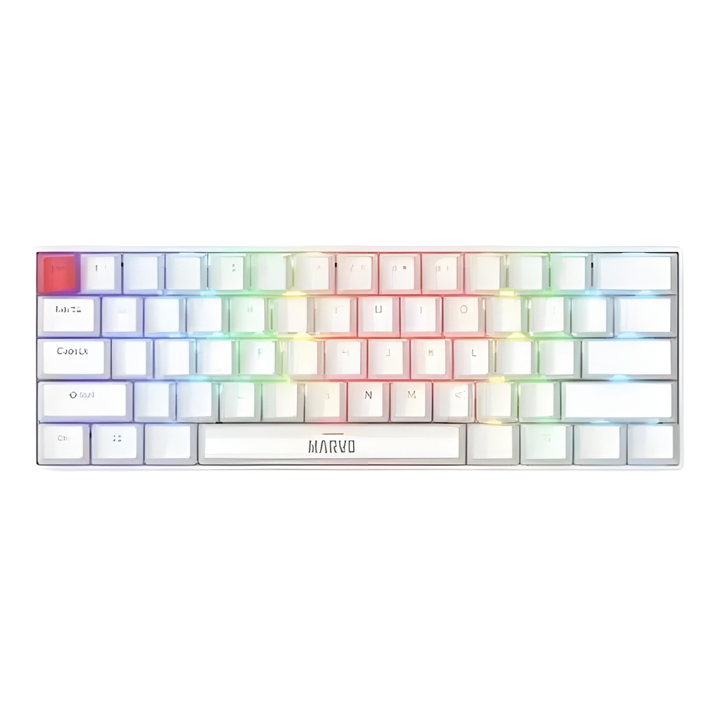 Teclado Gaming Rgb USB-C Inglés Compacto 60%