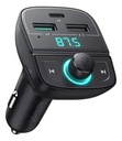 Adaptador Bluetooth Para Auto Con Pantalla Y Carga Rápida USB