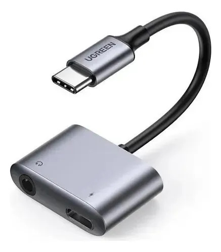 Adaptador Usbc A 3.5mm Y Usbc Ugreen