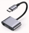 Adaptador USB-C A Audio 3.5mm Y USB-C Con Carga 60W