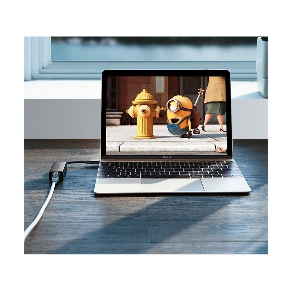 Adaptador USB C a RJ45 Gigabit Ethernet