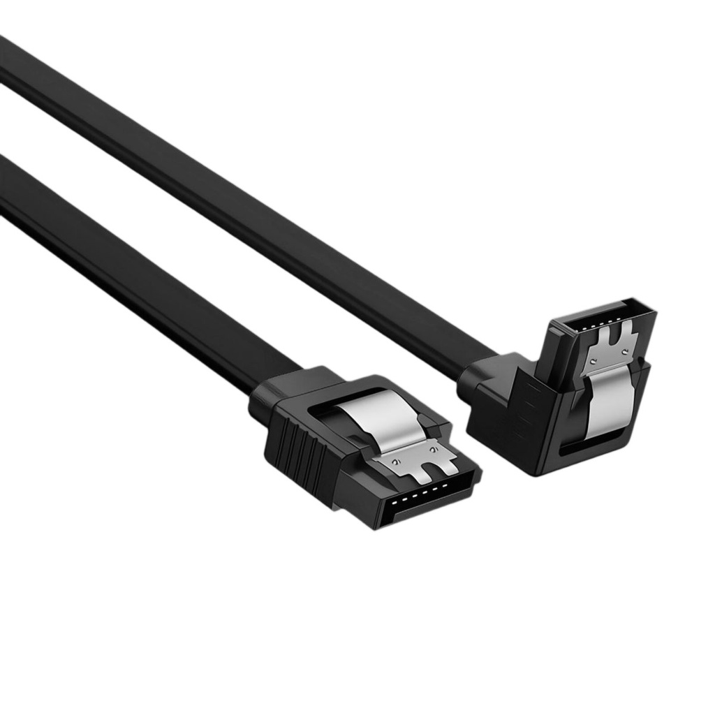 Cable SATA 50cm Negro