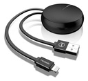 Cable Retráctil USB-A A Lightning 90cm Marcas Varias