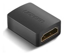 Adaptador HDMI Hembra a HDMI Hembra 4K Plástico Negro Ugreen