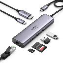 Adaptador USB-C A HDMI Y VGA 4K