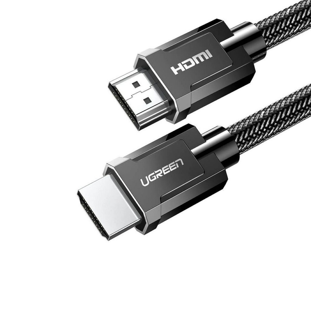 Cable Ugreen Hdmi 1.5m 2.1a 8k Trenzado M/m Gray