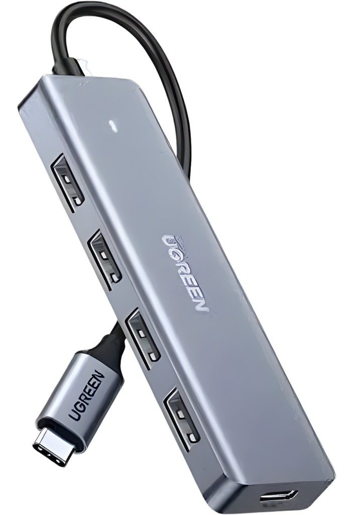 Hub USB-C 5 Puertos 5Gbps Con HDMI Y Carga Pd De 100W